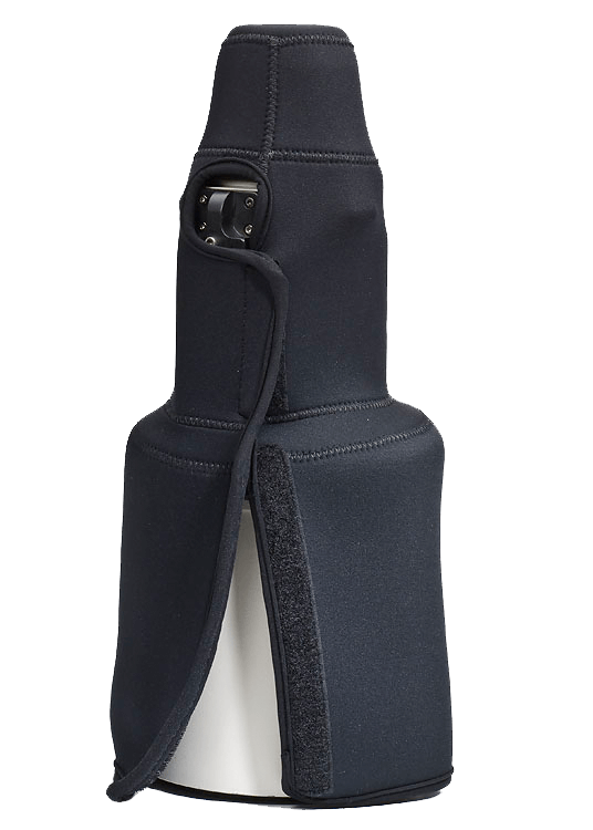 LensCoat TravelCoat für Canon EF 500mm f/4 L IS mit Blende, Schwarz