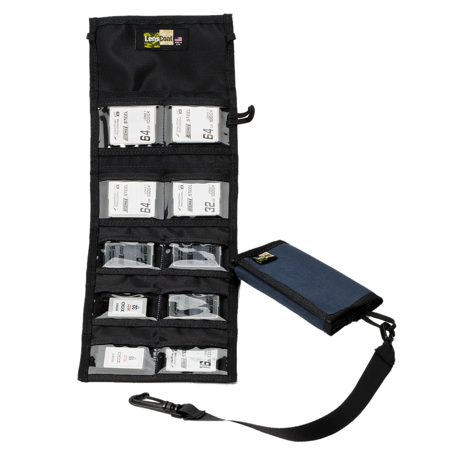 LensCoat MWCF10 memory card pouch - navy - LensCoat Color/Pattern: Navy