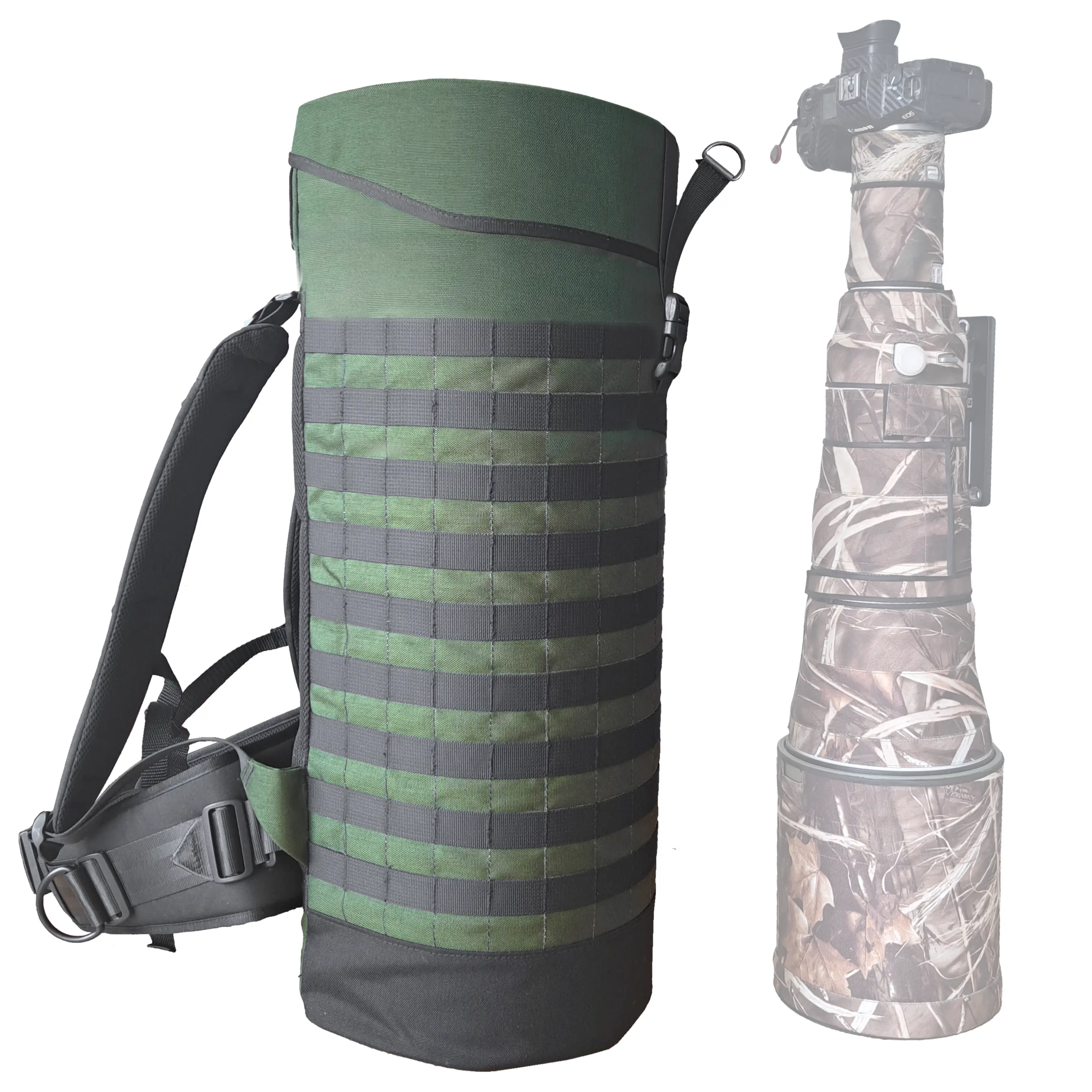 Pumba - Bereitschaftsrucksack für Super-Tele-Objektive mit Hüftgurt