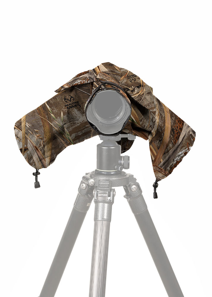 LensCoat RainCoat 2 Standard Regenschutz mit 2 Eingriffen - Farbe:  Realtree Max5 LensCoat