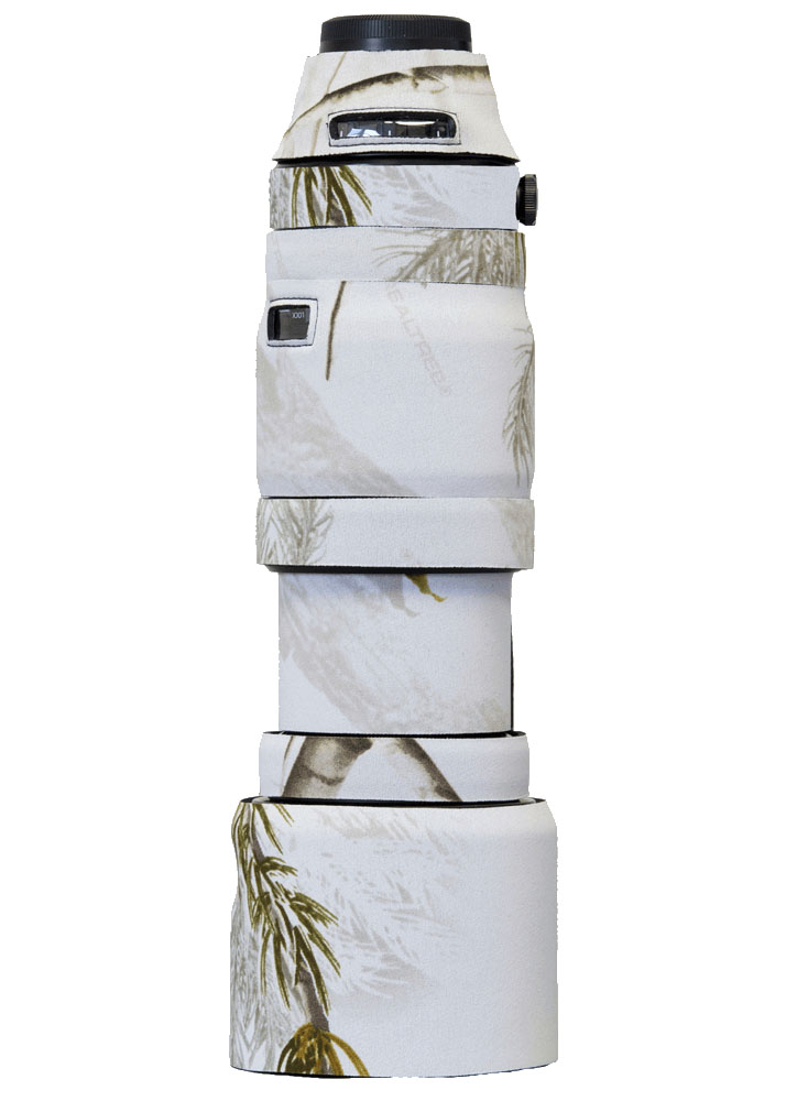 LensCoat Objektivschutz für Fuji XF 100-400mm f/4.5-5.6 R LM OIS WR - Farbe:  Realtree AP Snow LensCoat