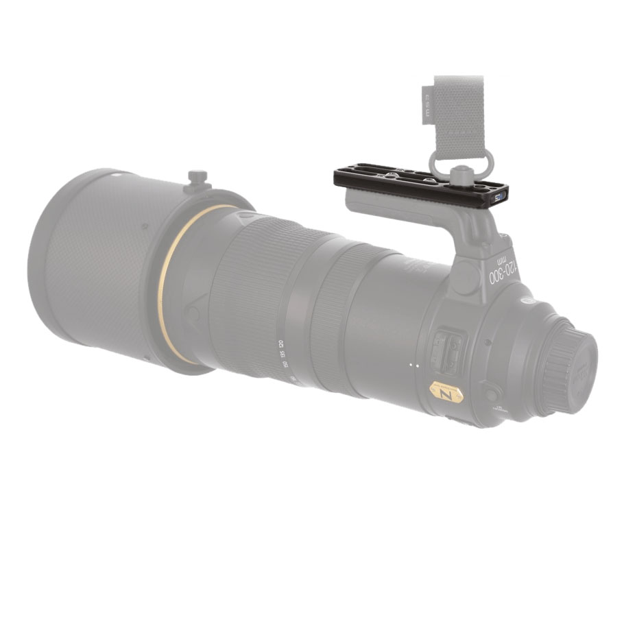 Placa de objetivo universal Kirk KLP-450-2NL (114 mm) con montura QD y 2 tornillos