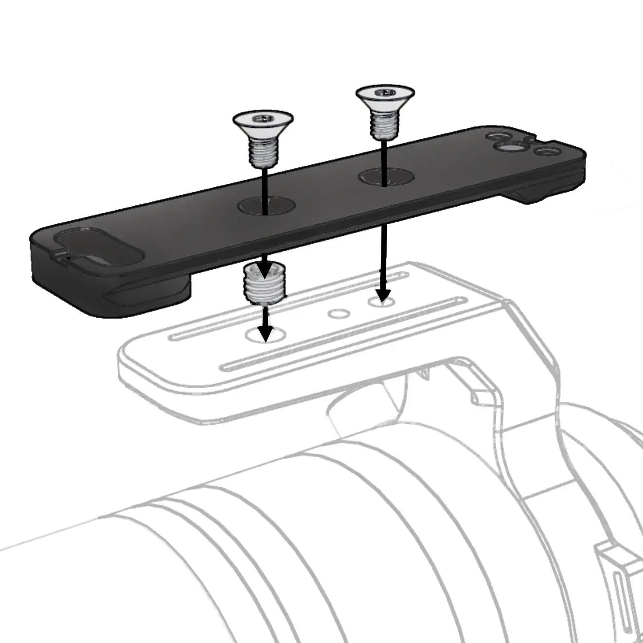 Wimberley AP-606 lens plate for Canon RF 200-800mm f/6.3-9 IS