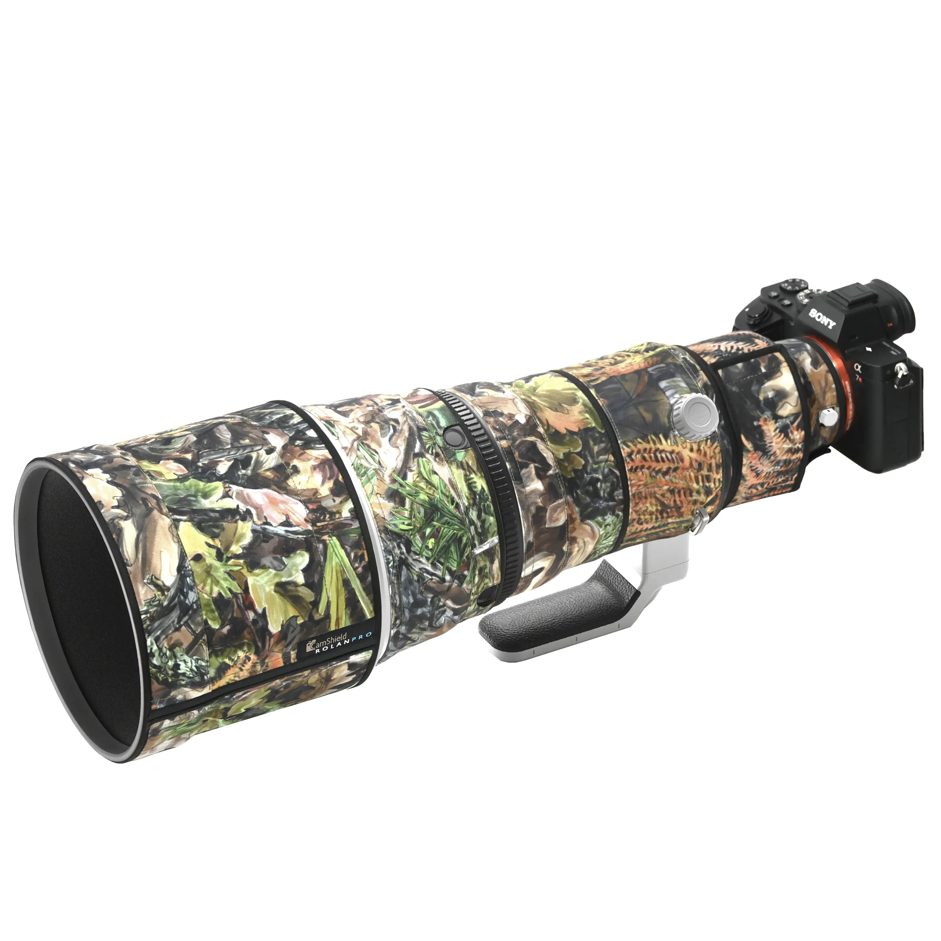 ROLANPRO Objektivschutz für Sony 400 mm f2.8 GM OSS FE-Tarnfarben & Waterproof