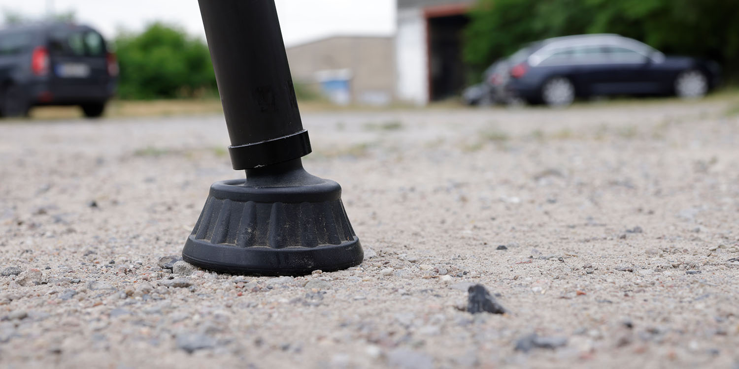 Einbeinstative mit Zauberfuß