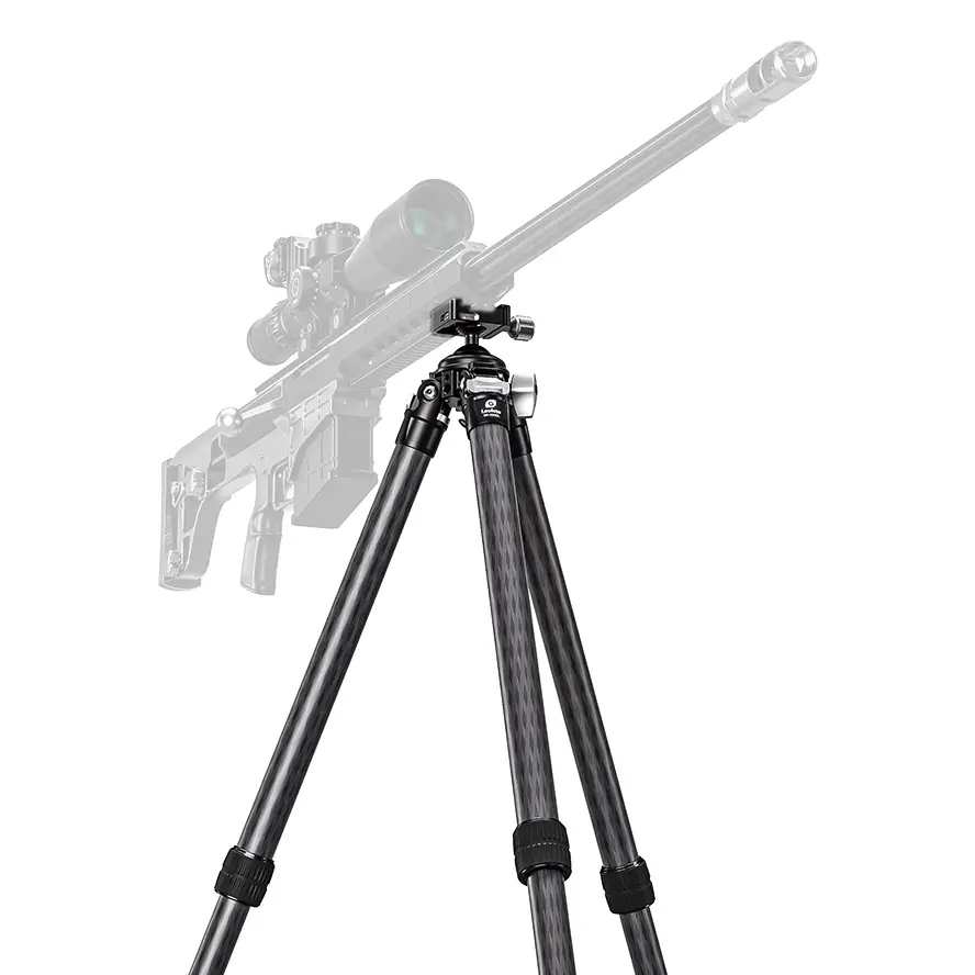 Leofoto SK-324CL treppiede in carbonio a tre gambe con testa a sfera integrata (Arca e Picatinny)