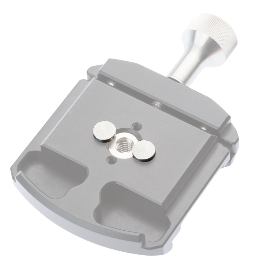 Pasadores antirrotación ProMediaGear Manfrotto ranura de 8 mm para abrazadera de liberación rápida PMG C60 / C40