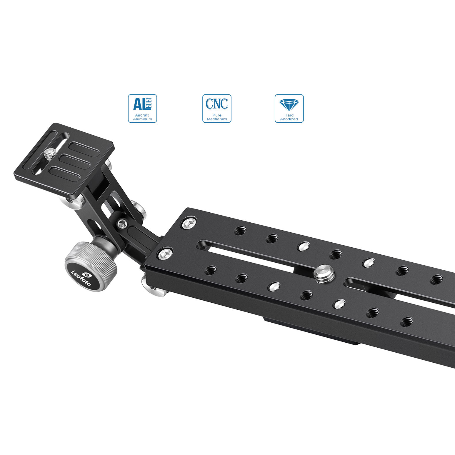 Leofoto VR-220 telephoto rail with Sachtler/Manfrotto dovetail profile