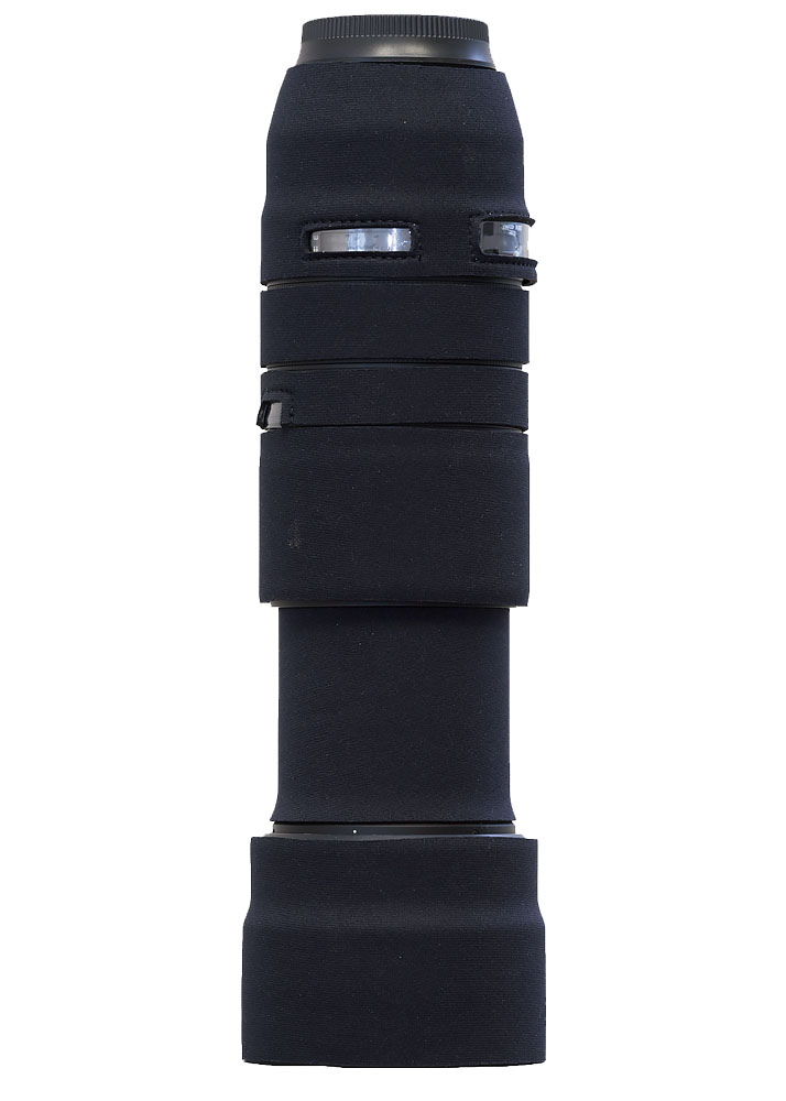 LensCoat Objektivschutz für Tamron 100-400mm f/4.5-6.3 Di VC - Farbe:  Schwarz LensCoat