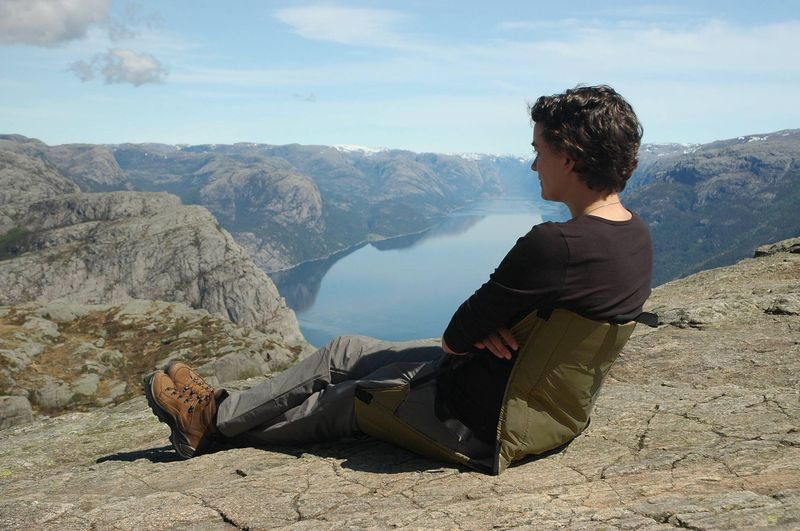 DTBDoutdoor Zitterik Sitzkissen (Stuhl-Polster) grün - Farbe: grün