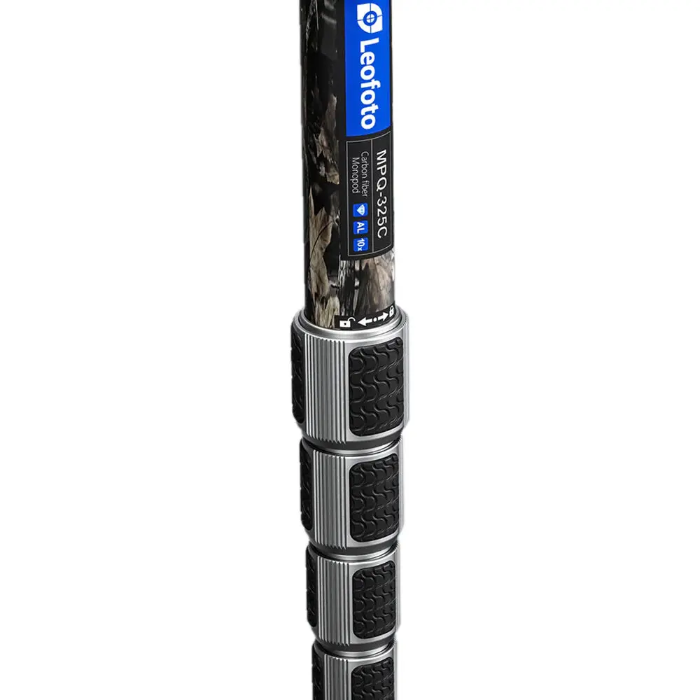 Leofoto MPQ-325C Trípode monopié de camuflaje de carbono