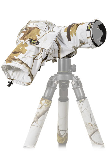 LensCoat RainCoat Standard Regenschutz mit einem Eingriff - Farbe:  Realtree AP Snow LensCoat