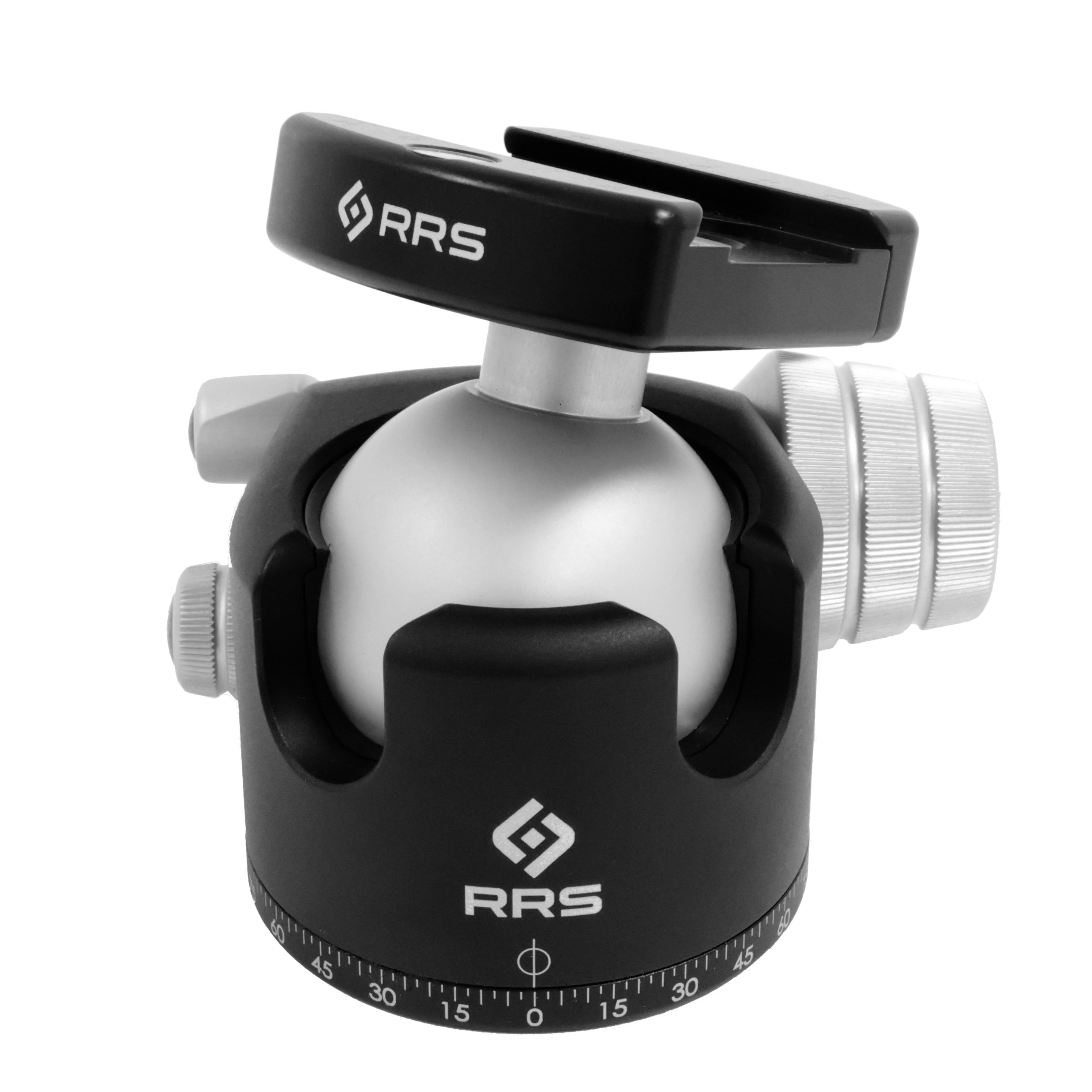 Really Right Stuff BH-55-LR - Kugelkopf mit B2 LR II Schnellwechselklemme mit Klemmhebel mit B2-LR II Hebelklemme - RRS Klemmung/Teller: mit B2-LR II Hebelklemme