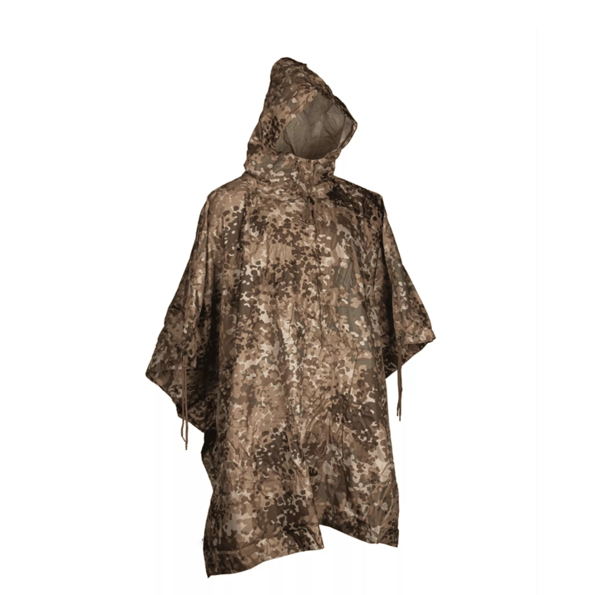 MIL-TEC PONCHO PE R/S 780GR / Regenponcho / Tarp Arid Fleck - MIL-TEC Muster: Arid Fleck