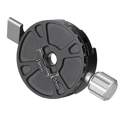 Leofoto RH-1L panoramic quick-release clamp with quick-release plate