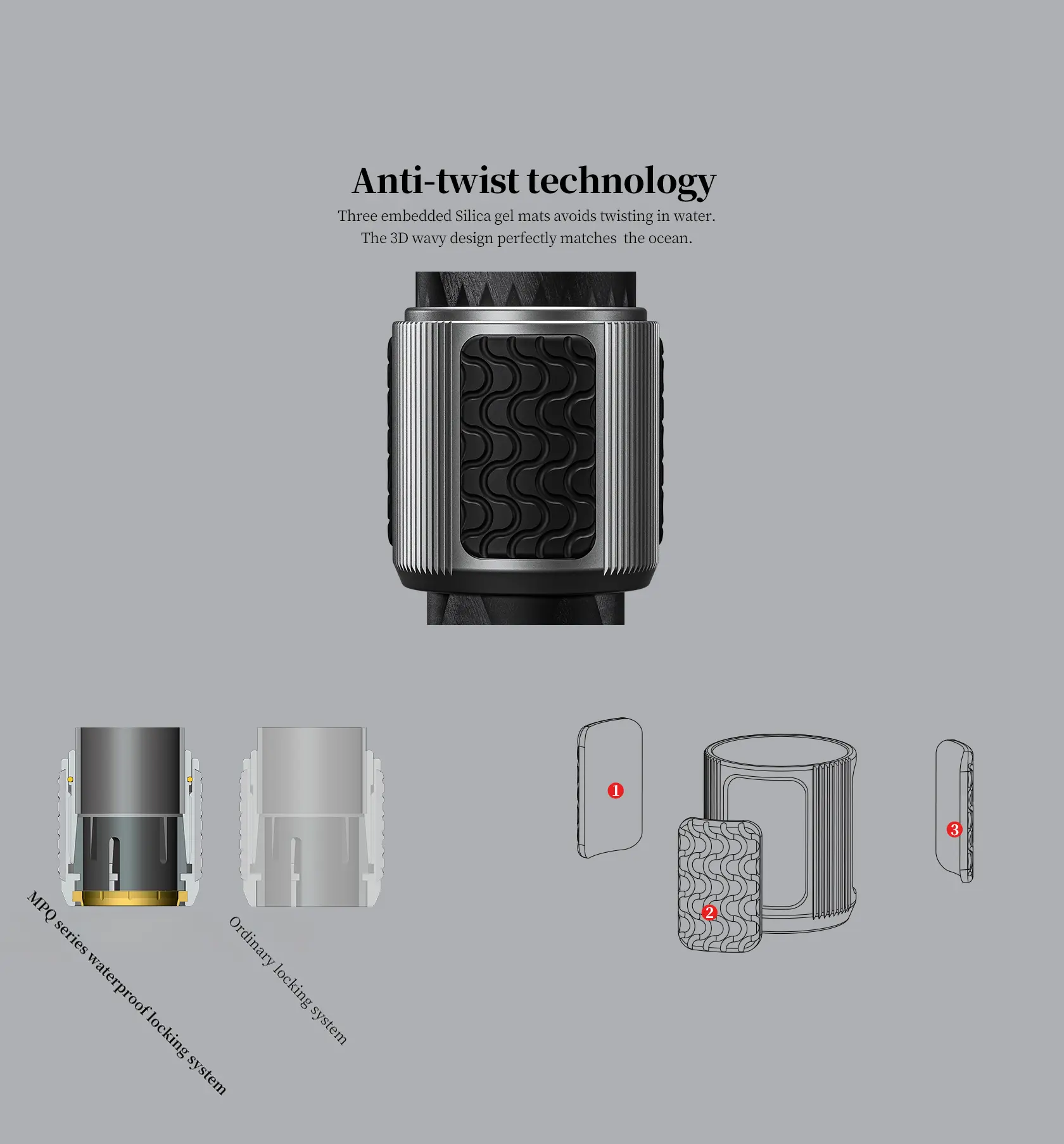 Leofoto MPQ-325C Black Einbein-Stativ aus Karbon