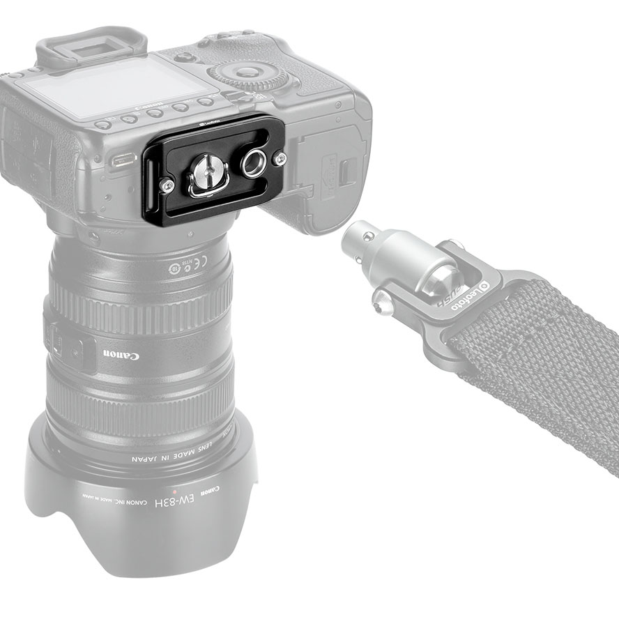 Leofoto NP-65 Universal-Schnellwechsel-Kameraplatte mit QD-Aufnahme