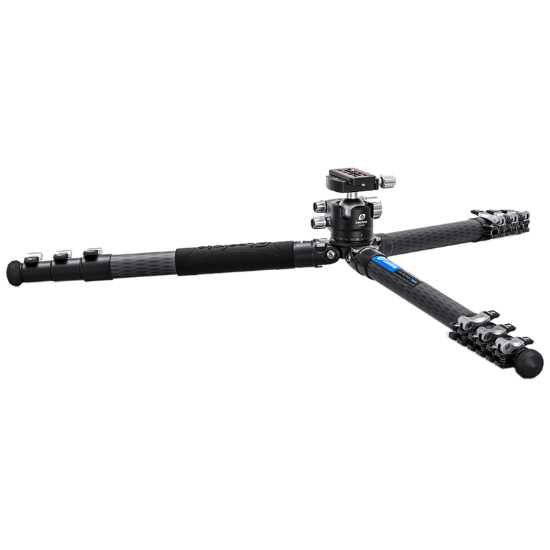 Trípode de carbono Leofoto Rapid Ranger LSR-324C con FlipLock incl. rótula esférica LH-40