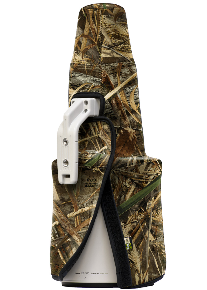 LensCoat TravelCoat für Canon EF 600mm f/4 IS II mit Sonnenblende - Farbe:  Realtree Max5 LensCoat