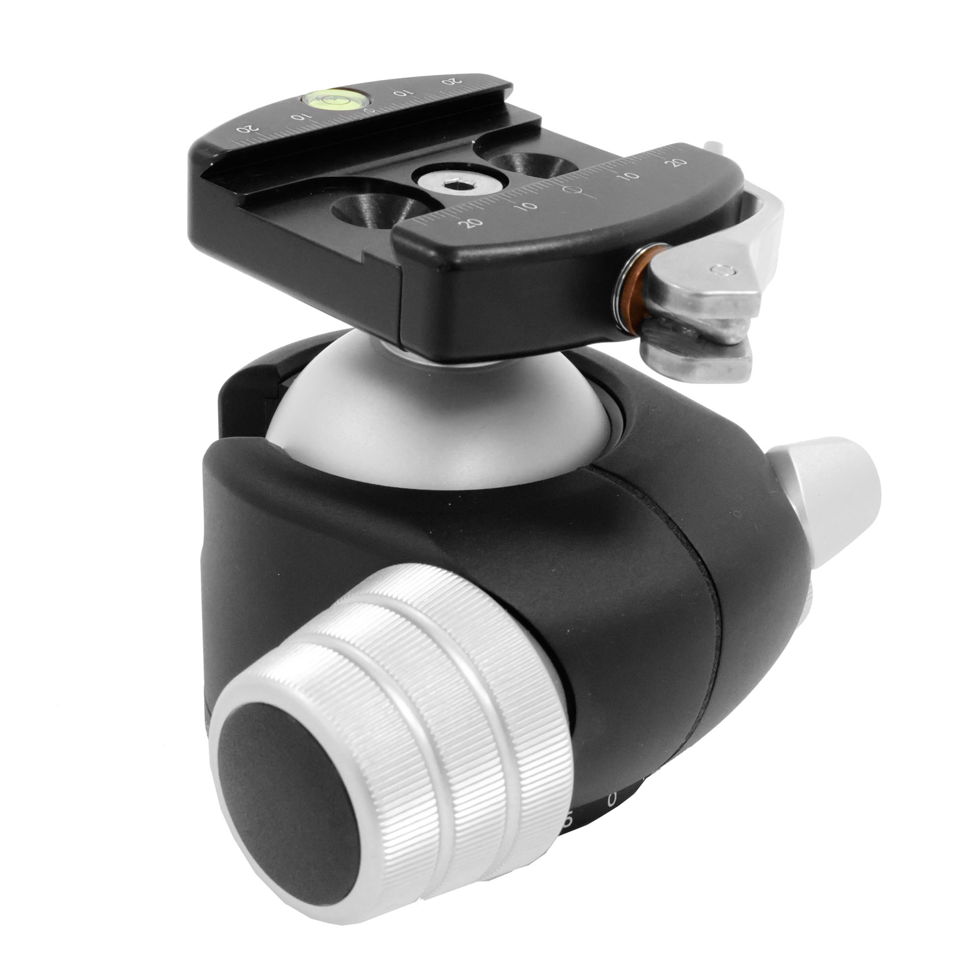 Really Right Stuff BH-55-LR - Kugelkopf mit B2 LR II Schnellwechselklemme mit Klemmhebel mit B2-LR II Hebelklemme - RRS Klemmung/Teller: mit B2-LR II Hebelklemme