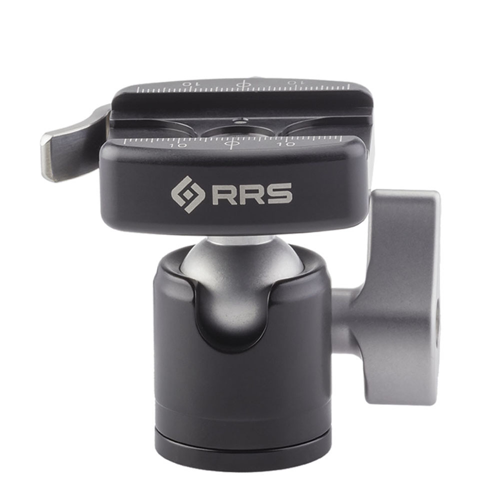 Really Right Stuff BH-25 LR: Testa a sfera ultraleggera con compatta morsetto a leva B2-40 LR