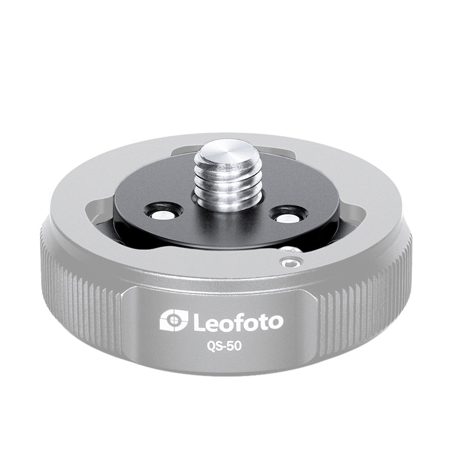 Leofoto Q50 - Piastra a sgancio rapido per base a sgancio rapido QS-50