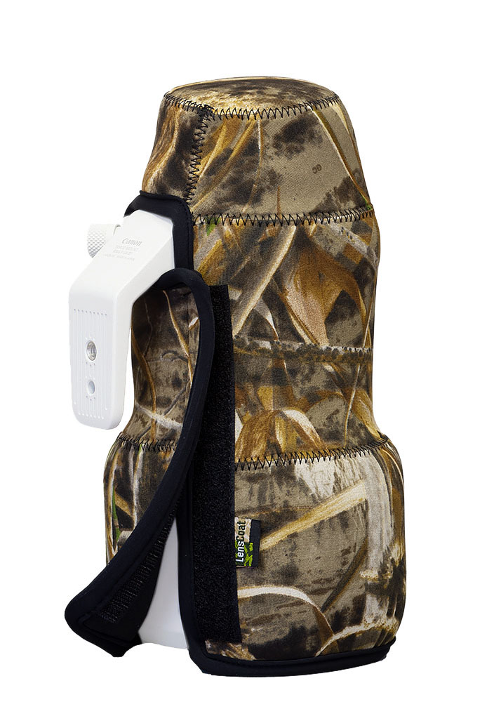 LensCoat TravelCoat für Canon 100-500mm f/4.5-7.1 L IS USM RF mit Sonnenblende - Realtree Max5 - Farbe:  Realtree Max5 LensCoat