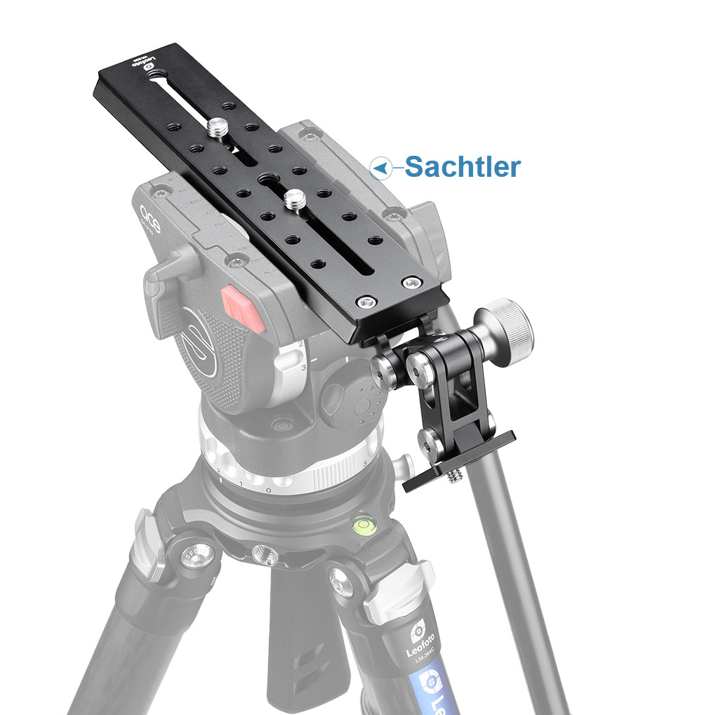 Leofoto VR-220 telephoto rail with Sachtler/Manfrotto dovetail profile