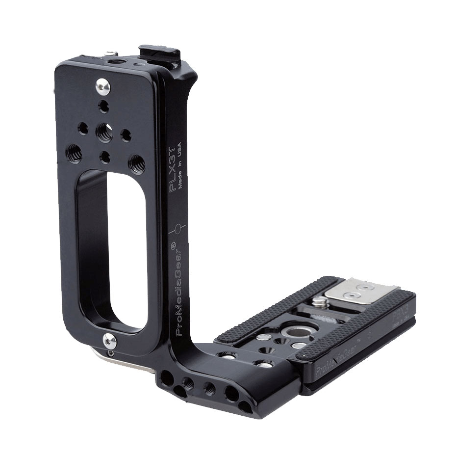 ProMediaGear PLX3TQD L-bracket universal for cameras with tilting display