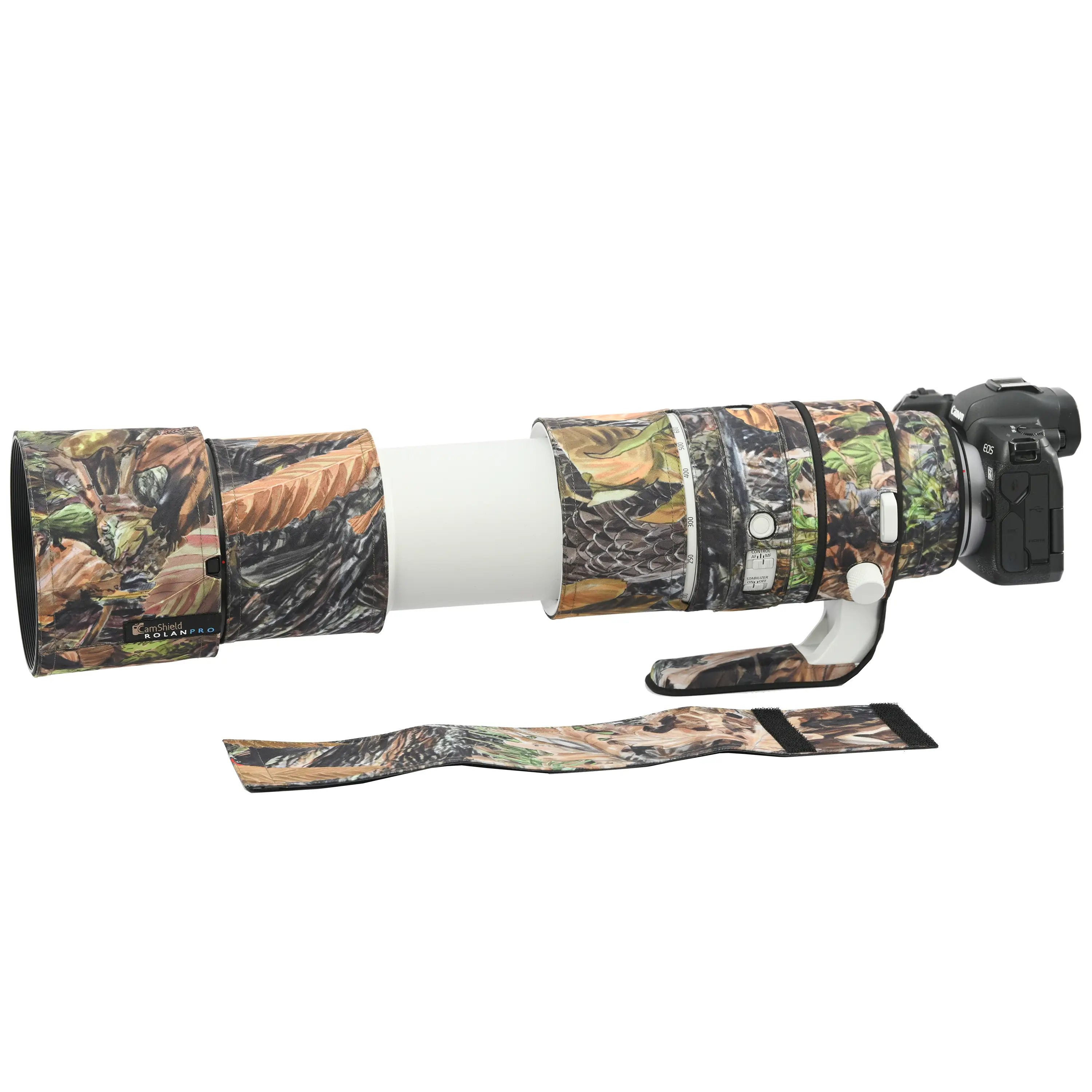 ROLANPRO protection d’objectif pour Canon RF 200-800mm f/6.3-9 L IS USM camouflage & Waterproof