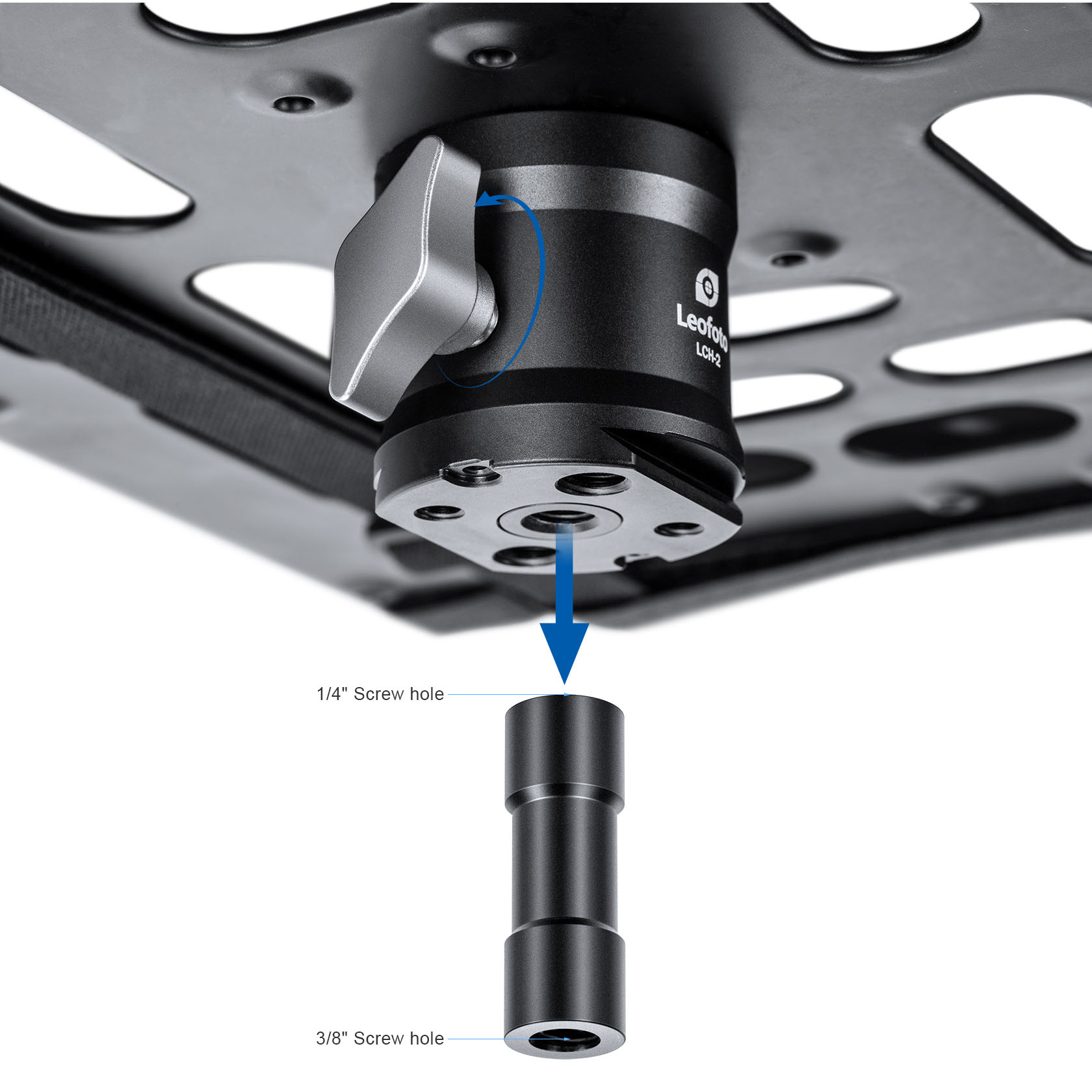 Leofoto LCH-2 Laptop Halter