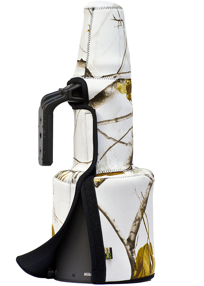 LensCoat TravelCoat für Nikon 800mm VR mit Sonnenblende Realtree AP Snow - Farbe:  Realtree AP Snow LensCoat