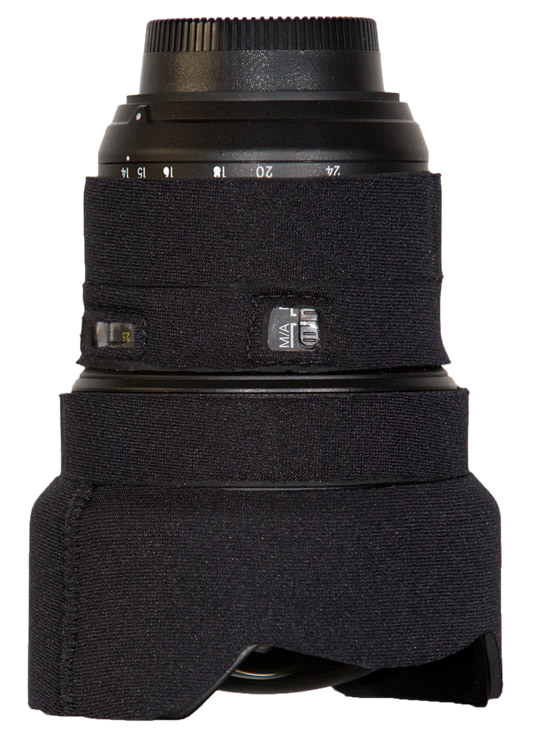 LensCoat Objektivschutz für Nikon 14-24mm f/2.8 G ED AFS - Farbe:  Schwarz LensCoat