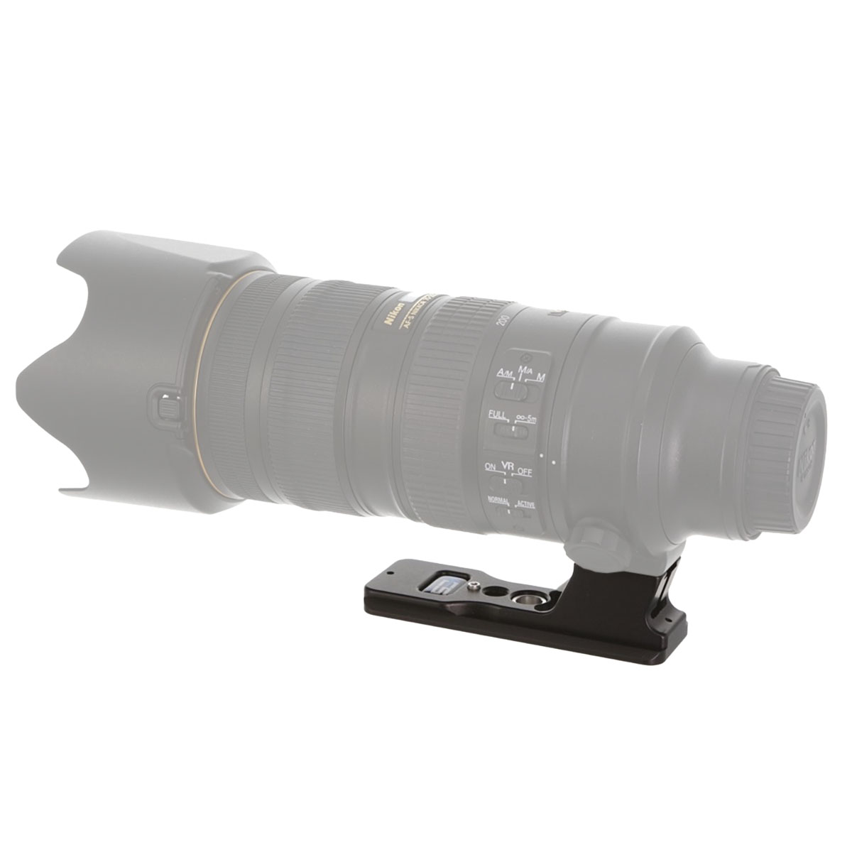 Kirk LP-45N Objektiv-Ersatzfuß für Nikon 70-200mm f/2,8G EDVR / VR II mit QD-Aufnahme