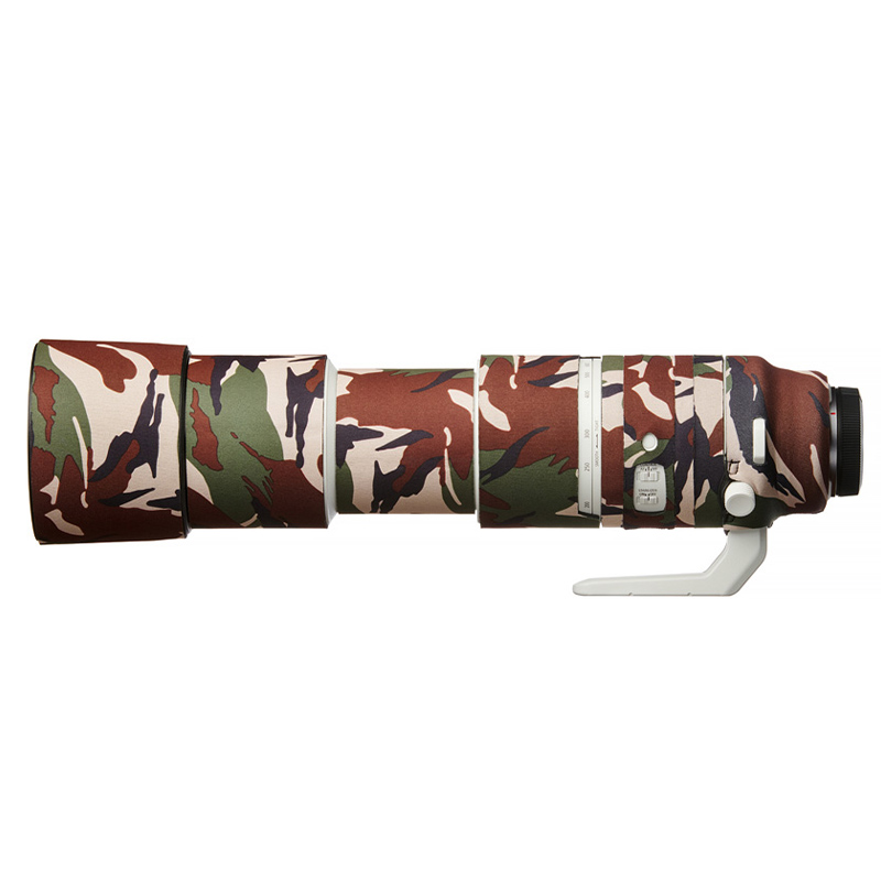Easycover Objektivschutz Lens Oak für Canon RF 200-800mm f/6.3-9 IS USM Grün Camouflage - Farbe: Grün Camouflage