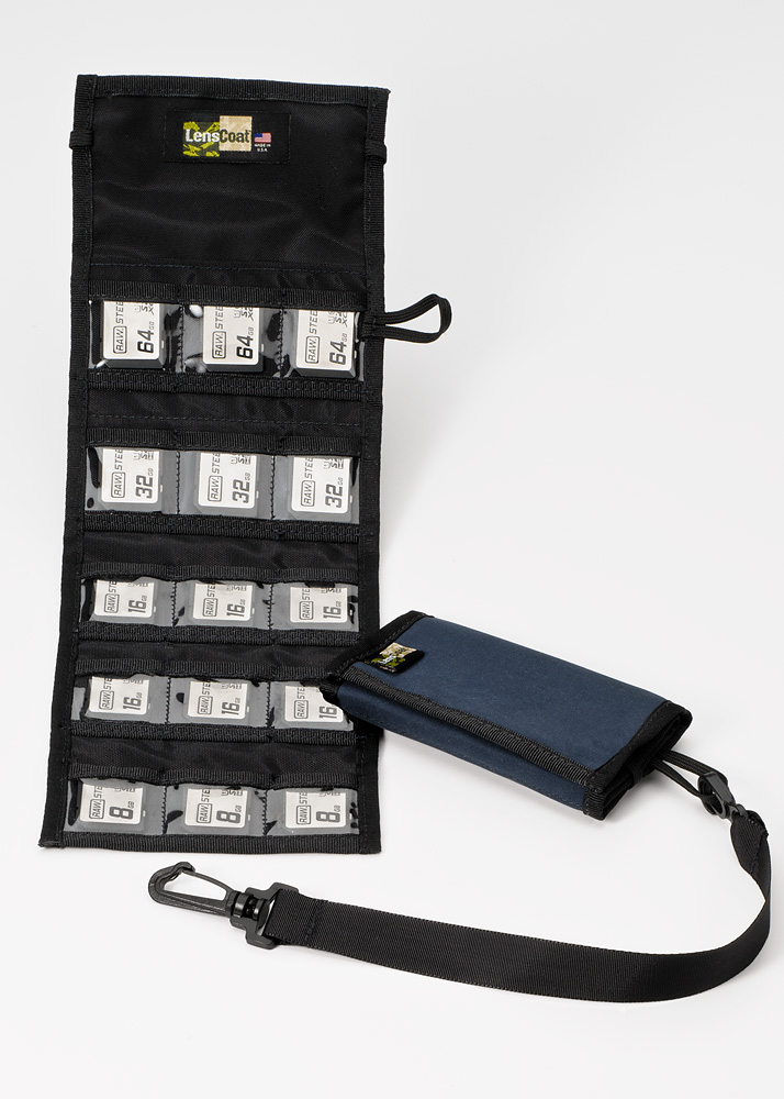 LensCoat MWSD15 memory card pouch for SD cards navy - LensCoat Color/Pattern: Navy