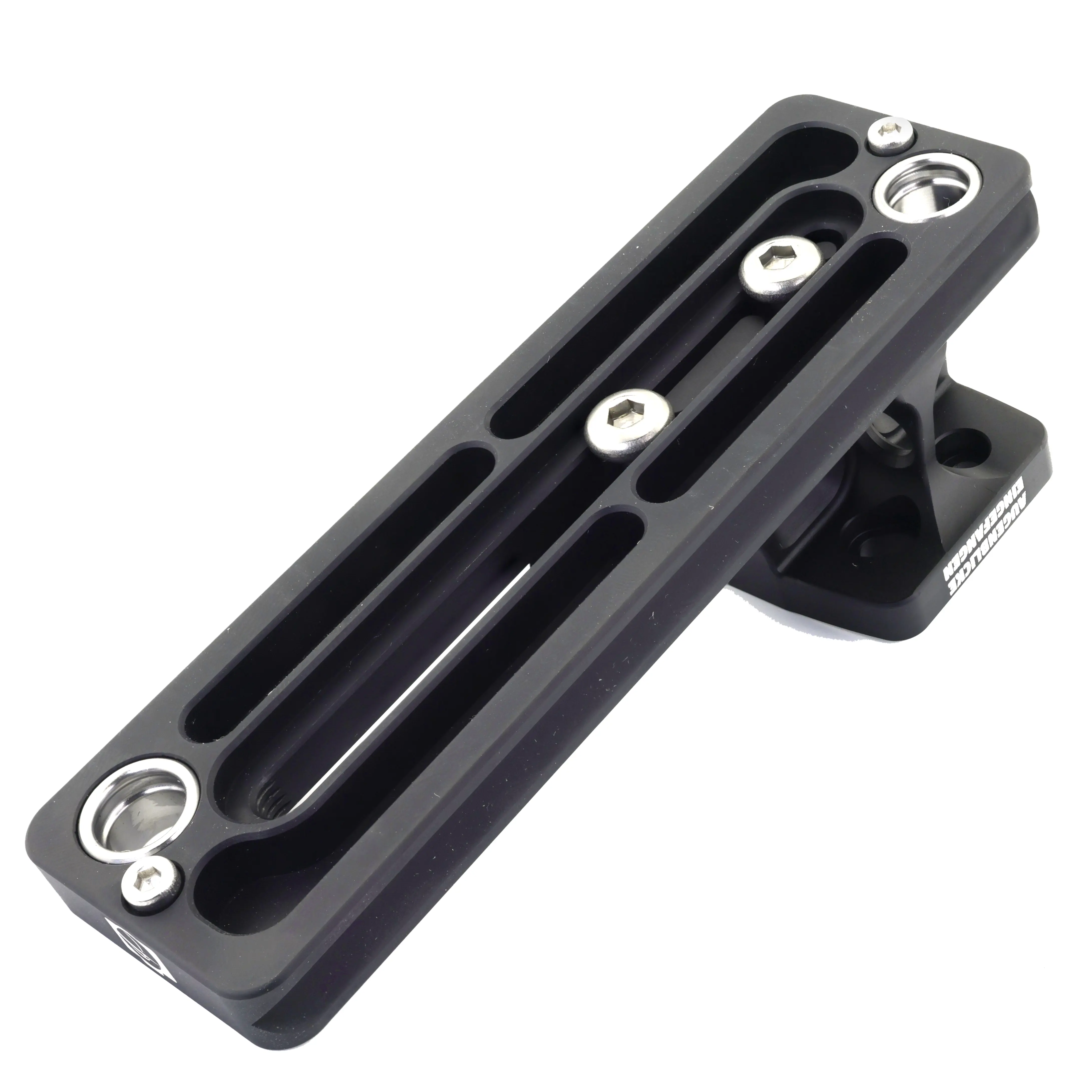 Modularer Objektiv-Ersatzfuß CaNiS-L 130 für Teleobjektive von Nikon-Canon-Sony-Sigma OP-130 (130 mm) 2 x QD  - CaNiS-L (hoch) - Objektiv-Platte: OP-130 (130 mm) 2 x QD  | Objektiv-Sockel: Canon / Nikon / Sony / Sigma (hoch)