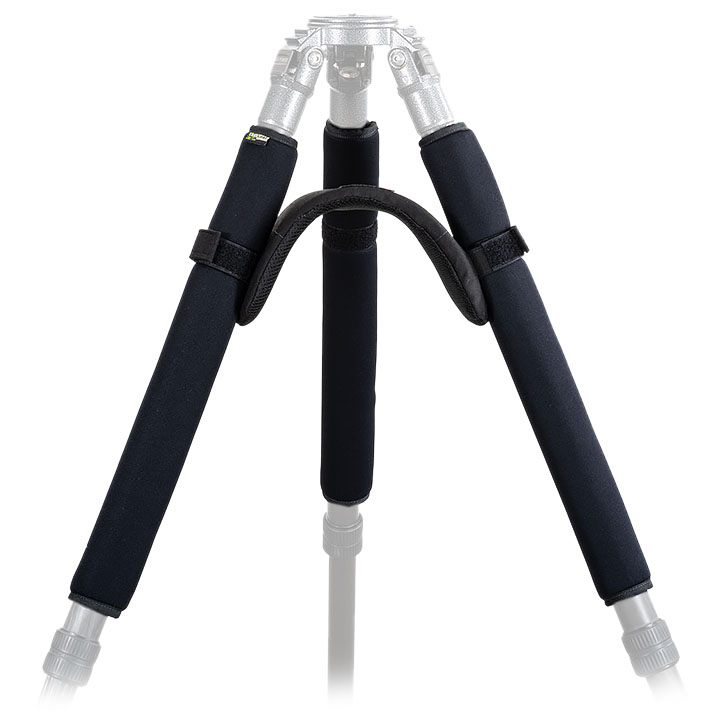 LensCoat LEGWRAP PRO 518 Neopren-Stativbeinpolster 3er Set Schwarz - Farbe:  Schwarz LensCoat