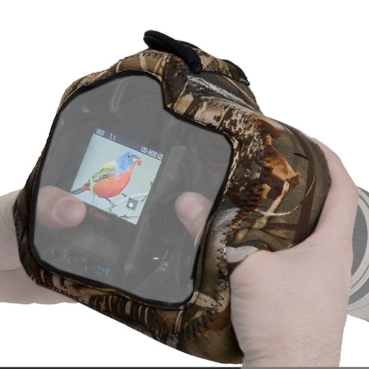 LensCoat Kameraschutz BodyGuard Pro CB (Clear Back) - Farbe:  Realtree Max4 LensCoat