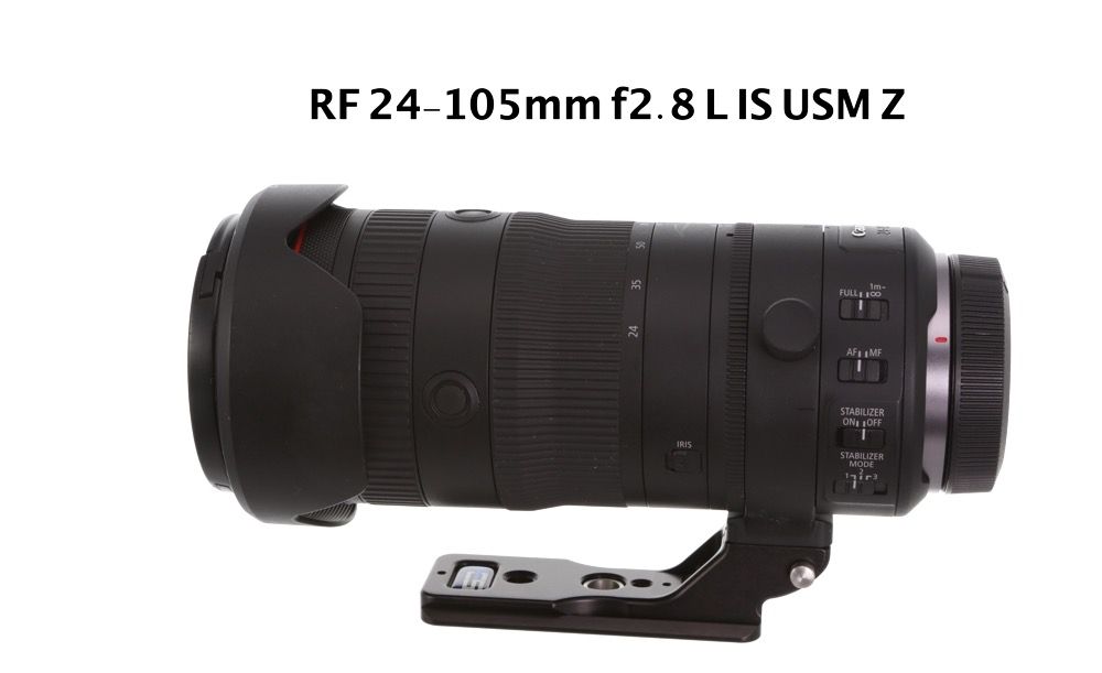 Pied de remplacement d'objectif Kirk LP-73 pour Canon RF 70-200mm f/2.8 L IS USM Z & RF 24-105mm f/2.8