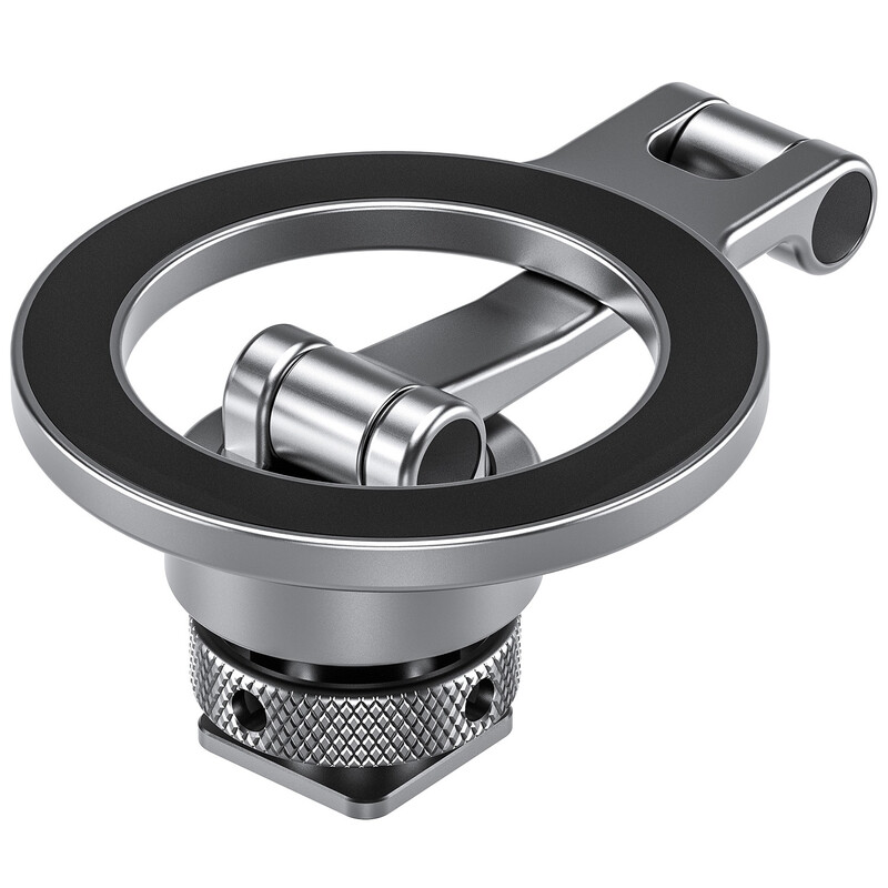 Leofoto PM-03 supporto magnetico per smartphone per slitta flash