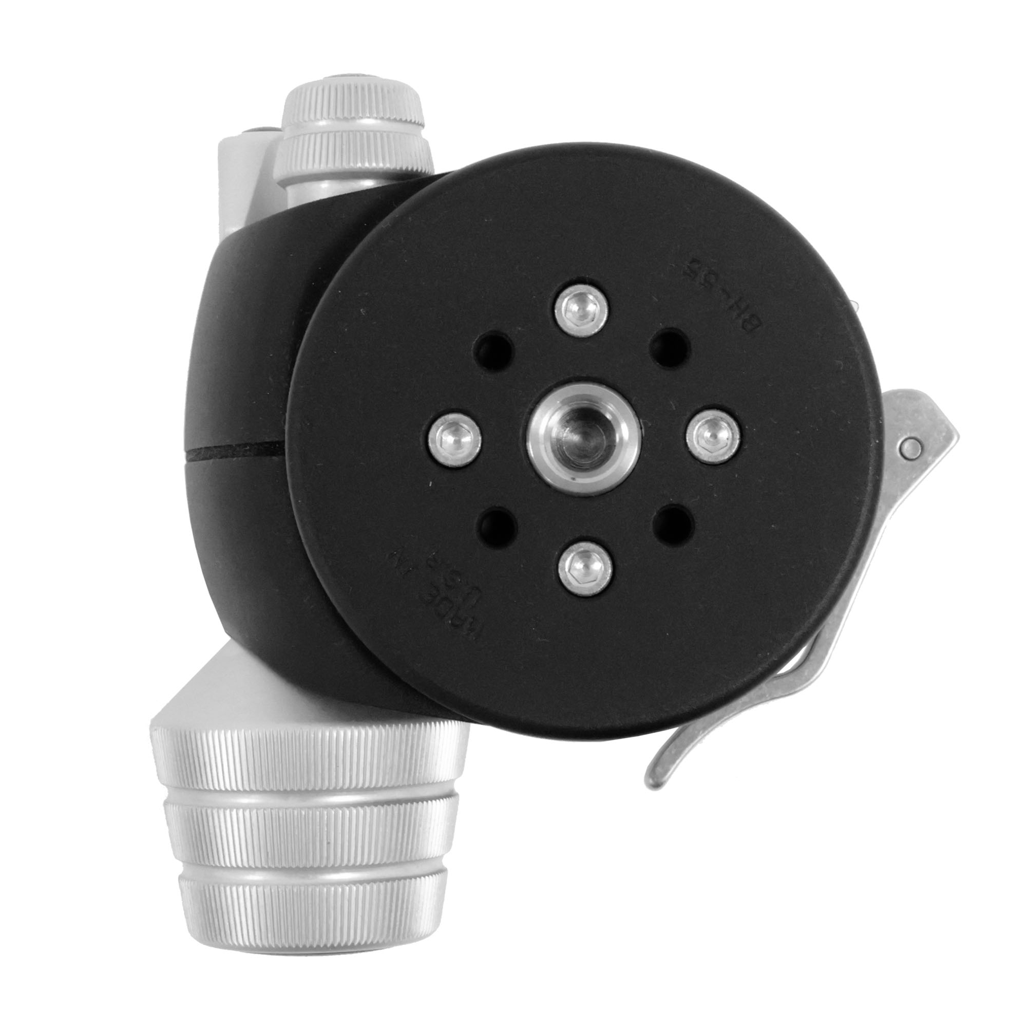 Really Right Stuff BH-55-LR - Kugelkopf mit B2 LR II Schnellwechselklemme mit Klemmhebel mit B2-LR II Hebelklemme - RRS Klemmung/Teller: mit B2-LR II Hebelklemme