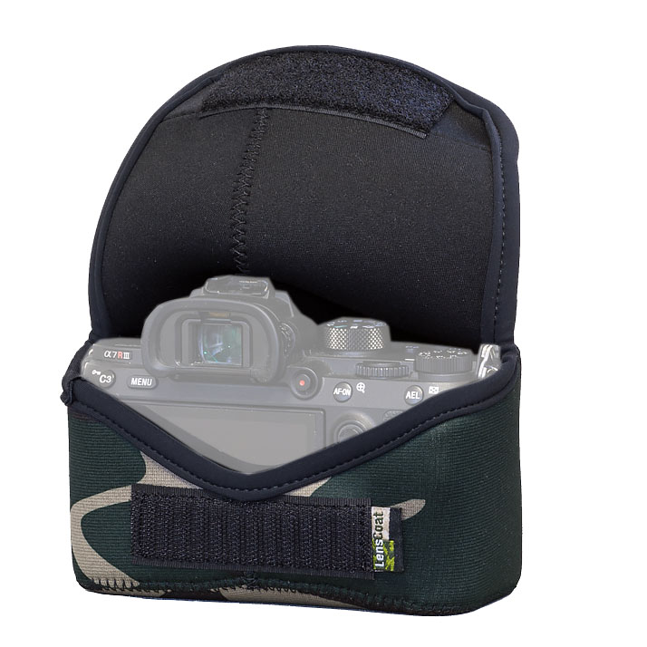 LensCoat Kameratasche BodyBag M - Farbe:  Forest Green Camo LensCoat