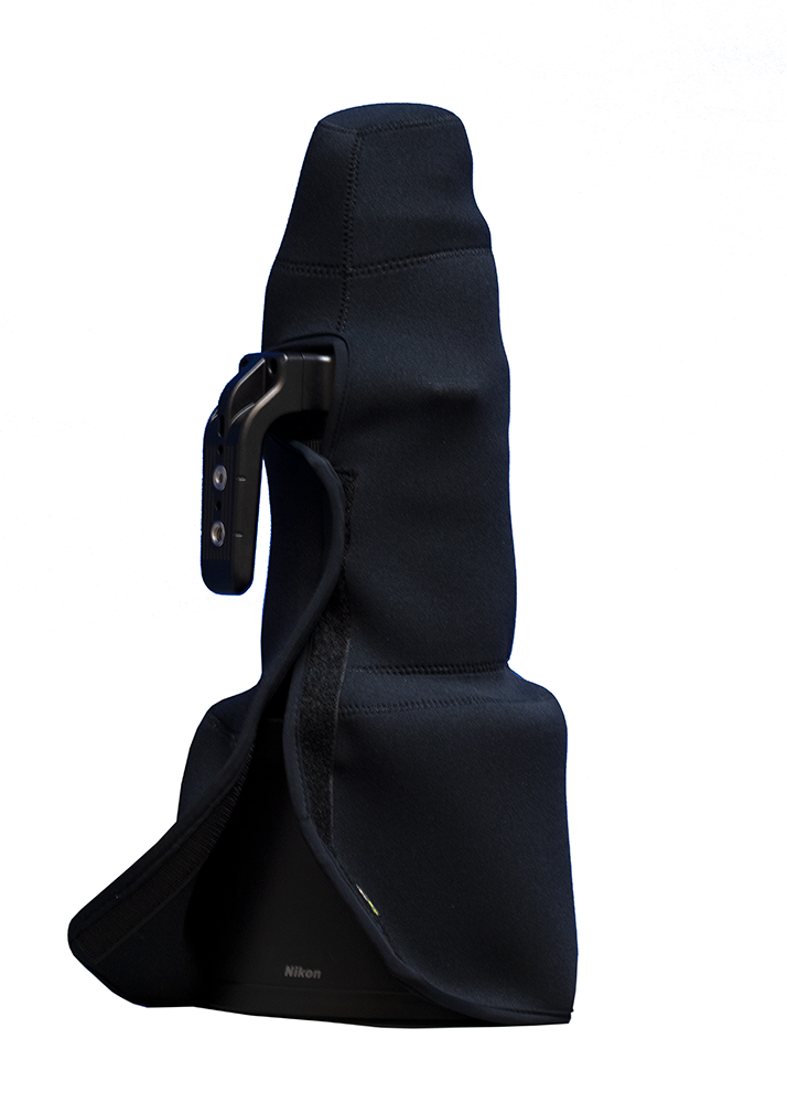 LensCoat TravelCoat für Nikon Z 600mm f/4 TC VR S mit Sonnenblende Schwarz - Farbe:  Schwarz LensCoat