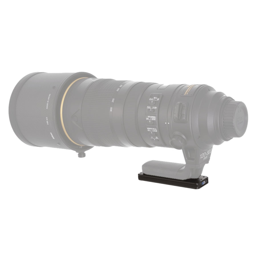 Placa de objetivo universal Kirk KLP-450-2NL (114 mm) con montura QD y 2 tornillos