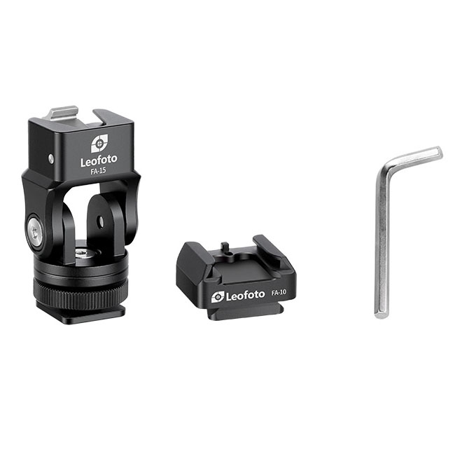 Leofoto FA-15 tiltable quick-release platform + FA-10 V quick-release plate