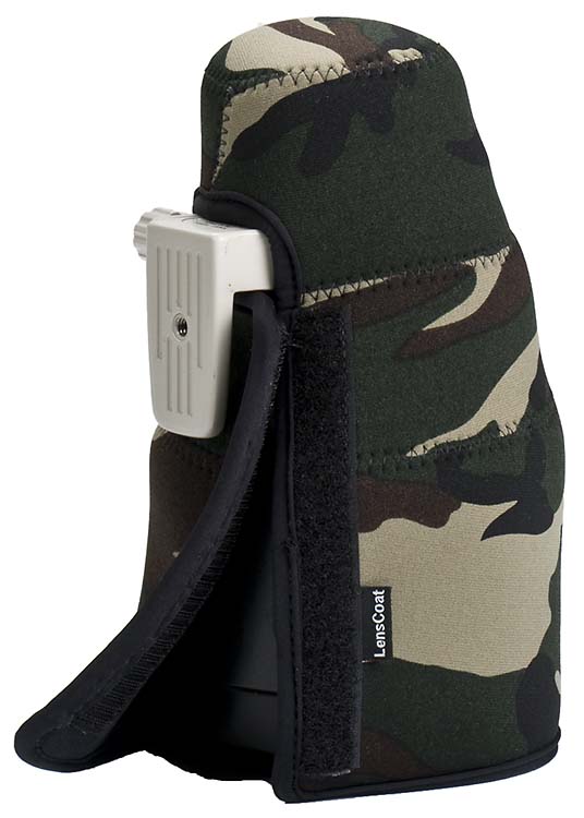 LensCoat TravelCoat für Canon EF 70-200mm f2.8 IS/IS II/100-400 IS/IS II - Farbe:  Forest Green Camo LensCoat
