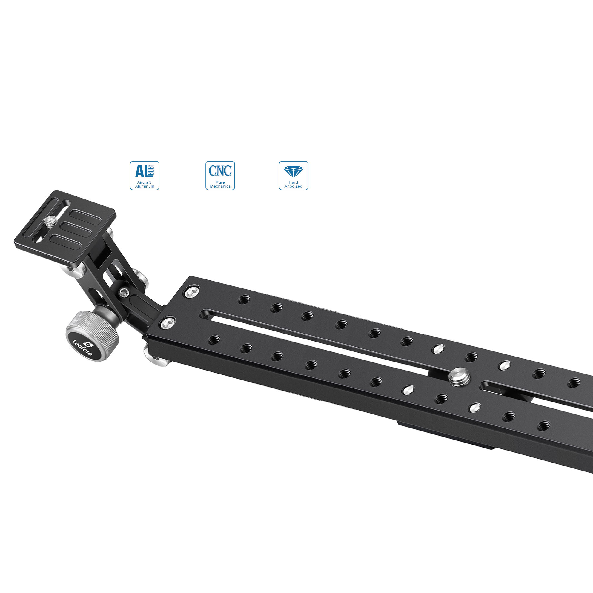 Leofoto VR-380 telephoto rail with Sachtler/Manfrotto dovetail profile