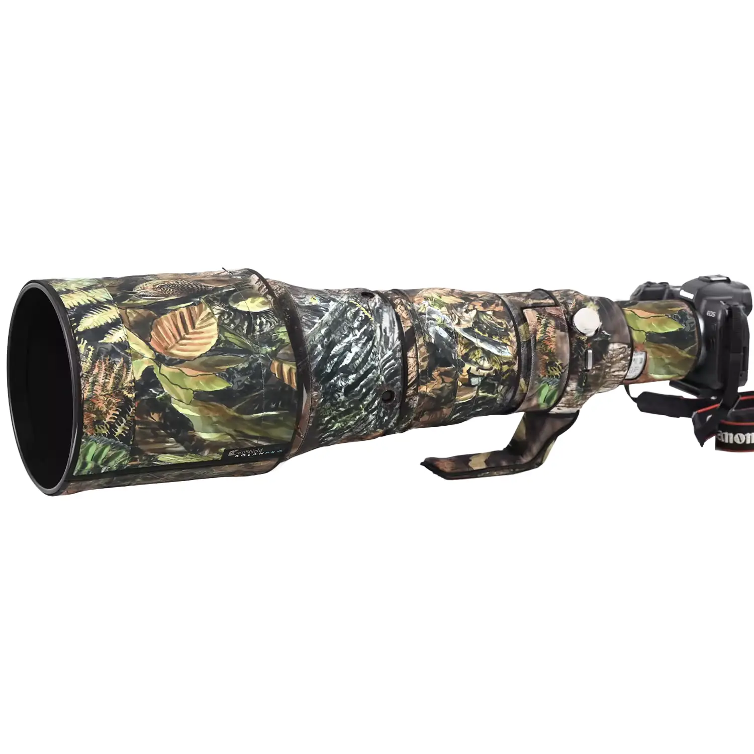 ROLANPRO Objektivschutz für Canon RF 600mm f/4 L IS USM - Tarnfarben & Waterproof
