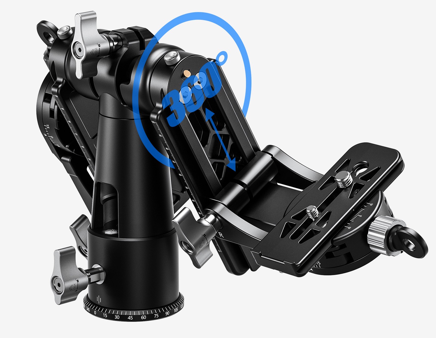 Leofoto DPG-1 Doppel-Tele-Neiger